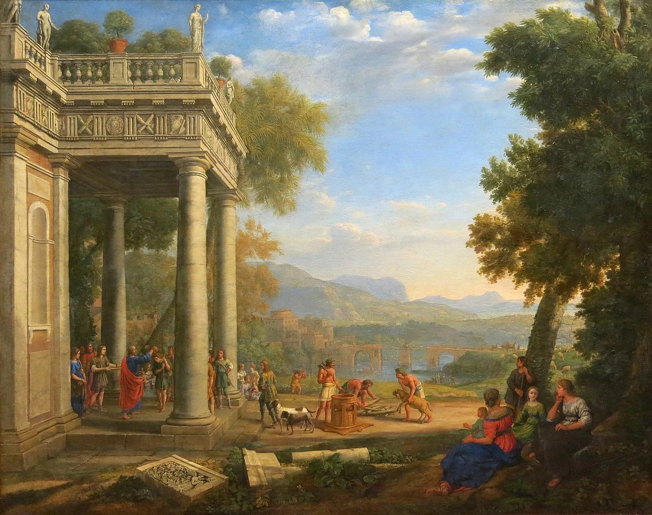 Davide unto Re dal profeta Samuele - Louvre, Parigi